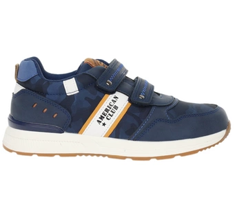 Adidasy chłopięce na rzepy wytrzymałe American Club