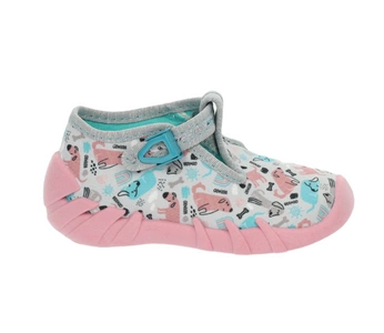 Pantofle przedszkolne lub do żłobka SPEEDY BEFADO - 110P504