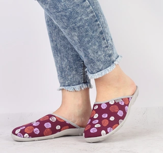 Zabudowane kapcie damskie komfortowe Befado model 235D