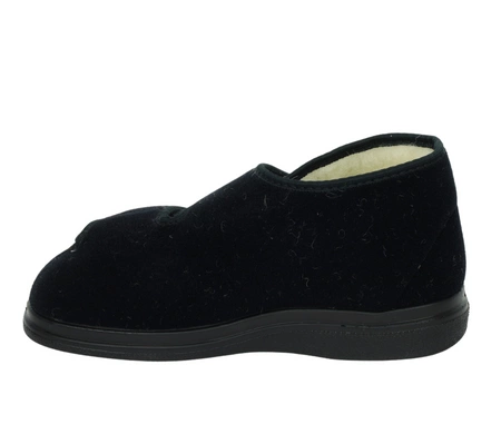 Ortopedyczne buty damskie na rzepy kapcie buty ocieplane wełną Dr Orto BEFADO