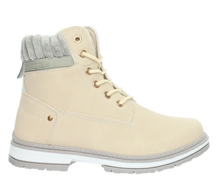 Ciepłe buty zimowe płaskie trzewiki damskie sportowe Timberki NEWS