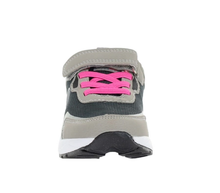 Adidasy dziewczęce na rzep ze skórzaną wkładką American Club