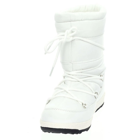 Śniegowce damskie białe wysokie bardzo ciepłe American Club