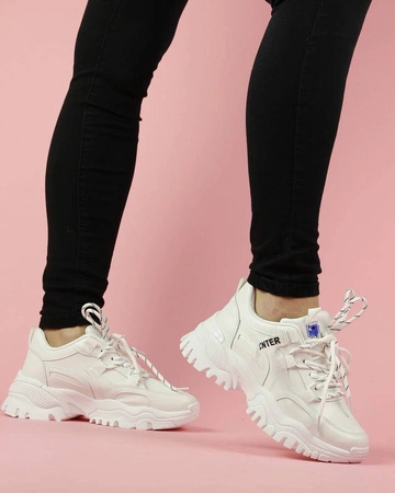 Białe sneakersy damskie adidasy NEWS