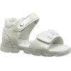 Sandały dziecięce białe regulowane Miss E