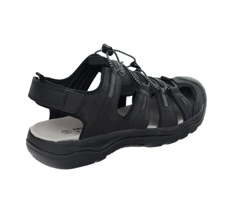 Sandały męskie turystyczne z gumowym czubkiem zabudowanym American Club